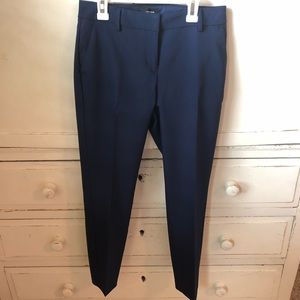 Express Columnist Mid Rise Ankle Pant Blue size 2